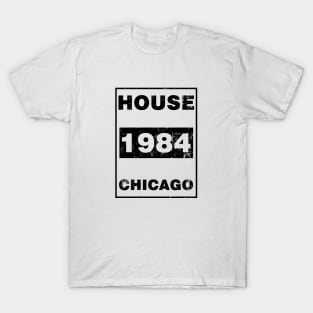 HOUSE 1984 CHICAGO BLACK T-Shirt